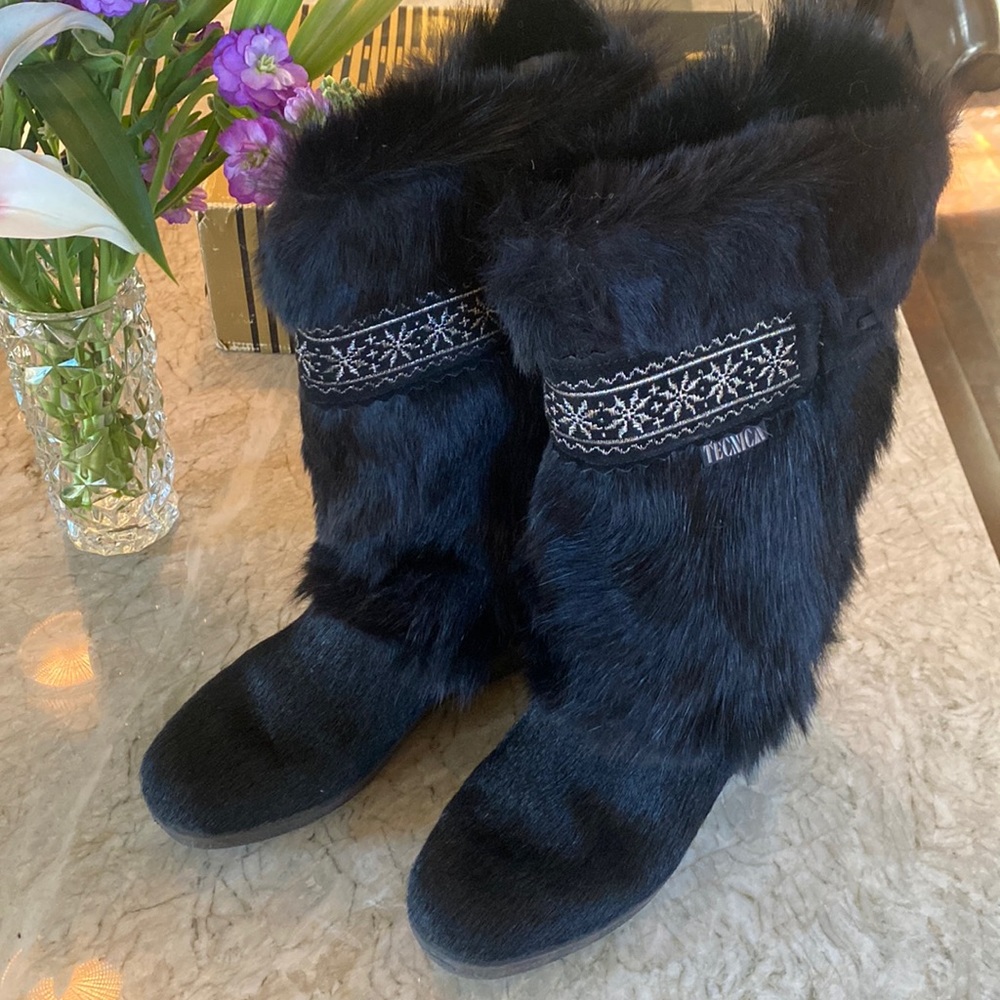Tecnica Polar Vacca Boots in Black